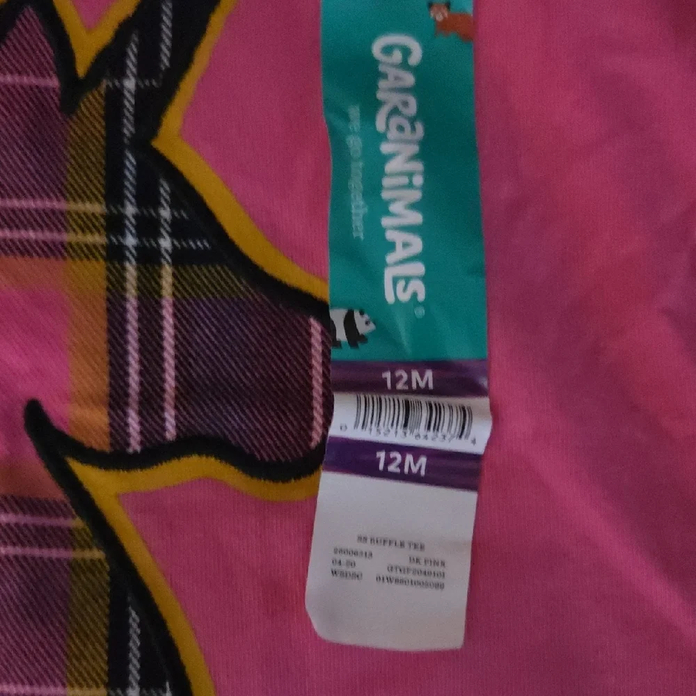 The Children's Place Pink Unicorn Squad Tee